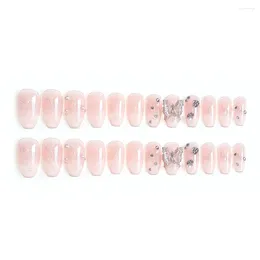False Nails Transparent Artificial Waterproof And Scratch-Resistant Fake For Nail Technician Daily Use