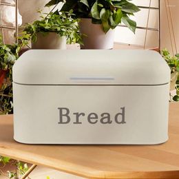 Plates Bread Box Bin For Kitchen Countertop Holder Desktop Breadbox Container French Toast