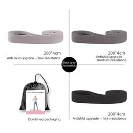 Resistance Bands Band Fitness Yoga Strap Durable Cotton Exercise Straps For Sports Gym Accessories 231216