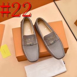 38MODEL Luxury Men Penny Loafers Genuine Leather Slip On Black Casual Business Designer Dress Shoes Mens Wedding Party Office Fashion Shoes
