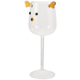 Wine Glasses Milk Cup Clear Glass Coffee Mug Pot Belly Juice Beverage Household Cocktail Cups