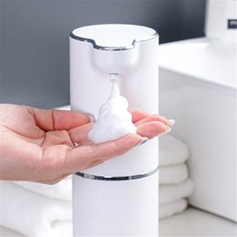 Liquid Soap Dispenser Automatic Foam Smart Sensor Machine Touchless Infrared Induction Hand Sanitizer Pump 231216