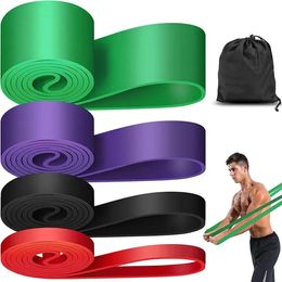 Bungee Resistance Band Heavy Duty Latex Sports Elastic Belt Pull Up Assist Bands For Pilates Workout Out Fitness Shape Body Home Gym 231216