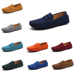 men casual shoes Espadrilles triple black navy brown wine red green Sky Blue Burgundy sand mens sneakers outdoor jogging walking twenty seven GAI