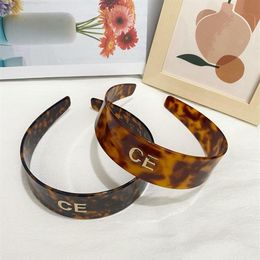 Vintage Solid Colors CE Designers Headbands Candy Fall Hairbands Elegant Match Head Hoop Women Headwrap Hair Accessories RANFENGC6266P