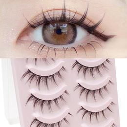 False Eyelashes Little Devil Bundles Single Cluster Segmented Lashes Thick Natural Simulation Cos Eyes Extension Women