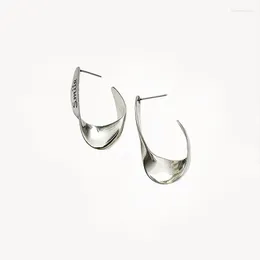 Dangle Earrings S925 Sterling Silver European And American Style Irregular Women's Small Design Elegant Luxury