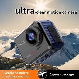 Sports Action Video Cameras HD Portable Mini Camera 60FPS Wifi Remote View 1 54 Inch Screen160 Wide Angle Recorder lP68 Waterproof 231216