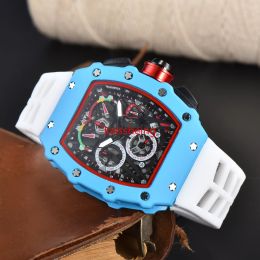 2023 New luxury men's watch six-pin quartz chronograph full function running men's brand clock super cool watches 6099