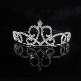 Headpieces Rhinestone Wedding Crown Tiara Bridal Prom Evening Jewelry