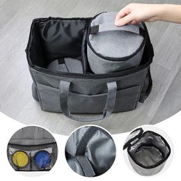 Dog Car Seat Covers Go Out Waterproof Oxford Cloth Shoulder Bag Food To Carry Portable Pet Supplies Pull Rod Box