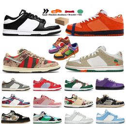 Lila Hummer Orange Dunkies Konzepte Designer Freizeitschuhe Jarritos Freddy Krueger Warum so traurig Frauen Männer Big Low Schwarz Weiß UNC University Red Sneakers Trainer