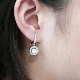 Dangle Earrings 2023 Drop Earring With Brilliant Round Cutting Cubic Zirconia Fashion Jewellery Engagement Wedding For Women