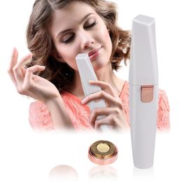 Eyebrow Trimmer Electric Eyebrow Trimmer Depilator Eye Brow Shaper Pencil Portable Painless Face Hair Removal For Women Automatic Eyebrow Shaver 231216