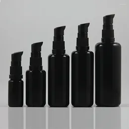 Storage Bottles 50pcs A Lot Skincare Packaging 50ml Pump Dispenser Bottle Lotion Cream Glass For Sale 1.7oz