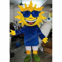 Sunny Mascot Costumes Christmas Cartoon Character Outfit Suit Character Carnival Xmas Halloween Adults Size Birthday Party Outdoor Outfit