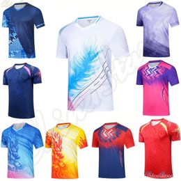 Outdoor T-Shirts Men Women Tennis Jerseys Boys Girls Tennis Clothes Children Badminton Shirts Table Tennis Running Sports Tee 2XS-4XL 231216