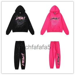 Men Hoodie Spider Hoodie Designer Tracksuit Pink Spider Mens Clothes Sp5der 55555 Cotton Comfortable Womens Clothing FYQZ FYQZ