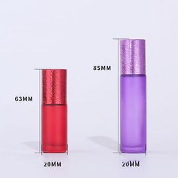 Thickening Type 768pcs/lot 5ml Roller Bottle With Electrolytic Aluminium Wire Cap And Transparent Steel Ball