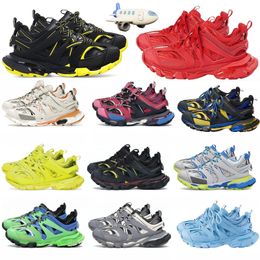 Outdoor shoes Designer Shoes Track 3.0 Sneaker womens mens trainers Paris Triple black White Grey Blue YELLOW Platforms Tracks 3 Sport EUR 35-45