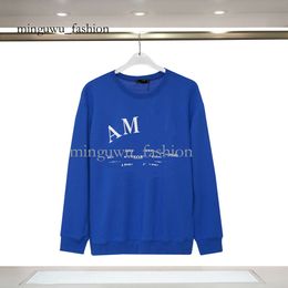 Fall/winter Fashion Brand New Men's and Women's Glossy Color Letter Terry Loose Amis Hooded Sweater Print Hooded Sweatshirt Graffiti Pulloverquu2 607 231 519