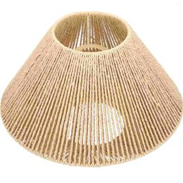 Pendant Lamps Lampshade Lamp Rattan Baskets For Storages Woven Zen Style Shade