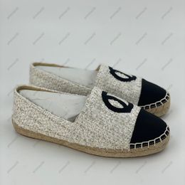 Fashion Luxury Designer Women's Fisherman Shoes Letter Logo Fashion Casual Flat Shoes Sandals Slippers with Box 35-42