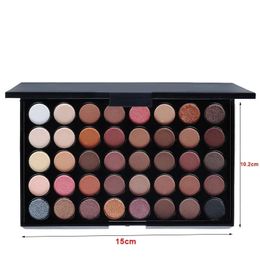 Eye Shadow 40 Colours Eyeshadow Palette Cosmetics Makeup-Set Glitter Nude Fashion Eye Shadow Pallete for Women Cosmetics Makeup Eyeshadow 231216