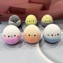 Cute Gradient Color Flocking Little Chicks Slow Rebound Squishy Artificial Animal Atress Reliever Toy