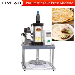 Pneumatic Tortilla Press Machine Roast Duck Cake Making Machine Pancake Forming Machine