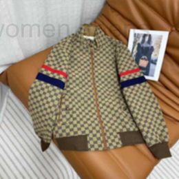 Men's Jackets designer 2023 Autumn New Loose and Handsome Contrast Classic Old Flower Pattern Coat FR0S