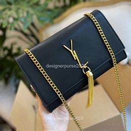 Ysaint 2023 Handbag Women Luxury Designer Bags Lady Leather Katee Fringed Bag Fashion Tote Womens Crossbody Shoulder Purses Handbags