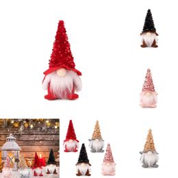 New Christmas Toy Supplies Christmas Doll Elf Gnome Cute Faceless Santa Elf Christmas Decorations for Home Xmas Navidad New Year 2024 Children's Gifts