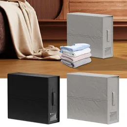 Storage Bags Foldable Bed Sheet Organizer And Portable Under Bedding Cloth Box For Wardrobe Closet