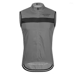 Racing Jackets 2023 Pas Normal Studios Cycling PNS Clothing Bike Maillot Sports Sleeveless Vest Light Triathlon Jersey