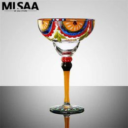 Mugs Europe Goblet Cup Rich Cup Shape 165g Drinkware Kitchen Gadgets Creative Wine Glasses Crystal Clear Glass Kitchen Accessories 231218