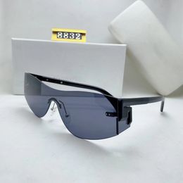 design sunglasses For women Fashion sun glasses UV protection big Connexion lens Frameless Top Quality Come With Package8832