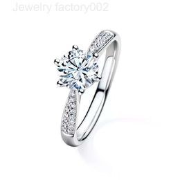 Light Jewellery Shipping Custom Ring Jewellery Factory 14K Gold GRA CERTIFICATE VVS1D 1ct Moissanite Wedding Engagement Ring Women