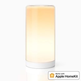 Plugs Meross Smart Wifi Table Lamp Touch Sensor Dimmable Bedside Light Tunnable Ct Support Homekit Alexa Google Assistant Smartthings