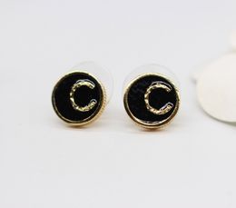 2023 Luxury quality charm round shape with black Colour have stamp box special design PS3565A