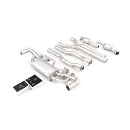 For ASTON MARTIN BD11 Stainless Steel Exhaust Cat-back System Modification Auto Parts Head Pipe With Valve Catback