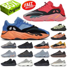 with box Designer Shoes running shoes Trainers Alvah Azael Solid Grey Magnet Blue Cream Fade Carbon Bright Blue Salt Bone Men Women Outdoor Sports Sneakers