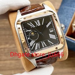 Men's watch, mechanical watch, luxurious design (kdy), sapphire mirror, imported fully automatic mechanical movement, waterproof 50 meters, stainless steel case,mm