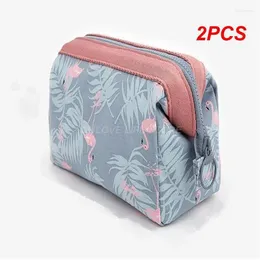 Storage Bags 2PCS Pouch Polyester Cotton Home Accessories Cosmetic Bag Women 18x13x9cm Tools