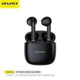 Air T26 Pro Tws Earphone Wireless Bluetooth 5.3 Headphones IPX6 STEREPORTIN