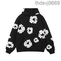 Sweatshirt Woman Designer Hoodie Sweater High Street Hip Hop Sweat Suit Mens Shirts Man Sweatsuits Black Hoody Denim Tears Floral Pant Cotton Unisex ZEH3