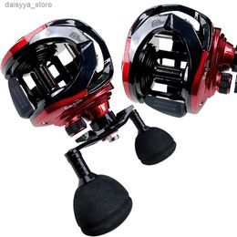 Fly Fishing Reels2 Ultralight Baitcasting Reel Baitcaster Fishing Coil Catfish Sea Bass Carp Reels 15kg Max Drag Bigbaits Casting Reel Deep SpoolL23118