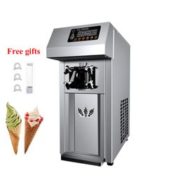 Commercial Soft Ice Cream Machine Desktop Sweet Cone Vending Machine For Dessert Shop Sundae Ice Cream Maker 1200W