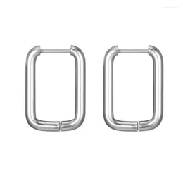 Hoop Earrings Stainless Steel Punk Hiphop Earring For Women Men Party Jewelry Gift E1271