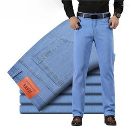 Men's Jeans 2023 Autumn KPOP Fashion Style Harajuku Slim Fit Trousers Loose Casual All Match Thick Pants High Waist Wash Solid Pockets